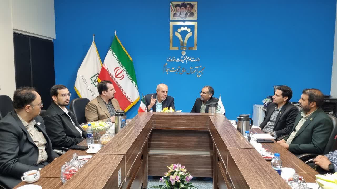 حضور معاون وزیر علوم در مجتمع آموزش عالی تربت‌جام